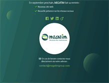 Tablet Screenshot of megatimgroup.com